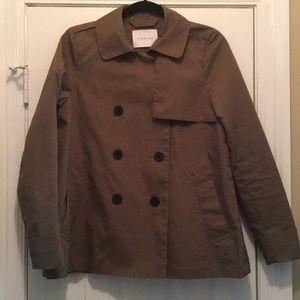 Everlane Swing Trench in Olive - Sz M